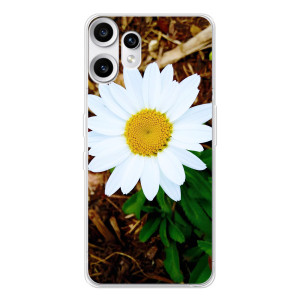 Чохол з ромашками на Nothing CMF Phone 2 Pro – Біла ромашка