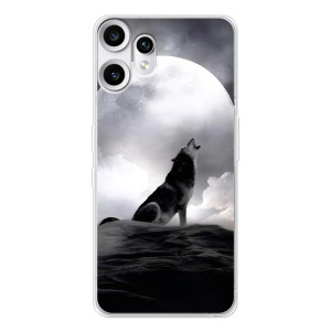 Чехол с Волком на Nothing CMF Phone 2 Pro – Волк и луна
