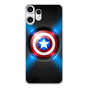 Чохол с Щітом Капітана Америки на Nothing CMF Phone 2 Pro – Яскраий Щит Капітана