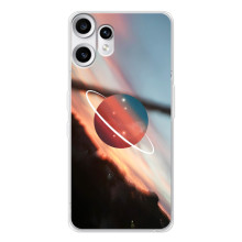 Чохол (ТПУ) з планетами на Nothing CMF Phone 2 Pro – Сатурн