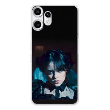 Чехлы Венсдей на Nothing CMF Phone 2 Pro Уэнсдей (AlphaPrint) (взгляд Уэнздей)