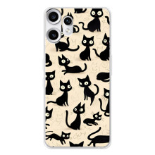 Чехол с рисунком кот на Nothing CMF Phone 2 Pro – Черные коты