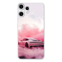 Чохол з авто Порше для Nothing CMF Phone 2 Pro – Рожевий Порше