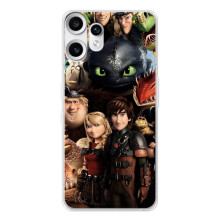 Чохол як приборкати дракона на Nothing CMF Phone 2 Pro (Персонажі дракона)