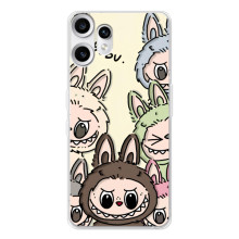 Чохол з Лабубу на Nothing CMF Phone 2 Pro (Колаж Лабубу)