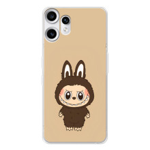 Чохол з Лабубу на Nothing CMF Phone 2 Pro (Коричневий Лабубу)