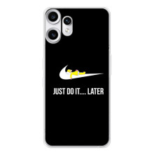 Чохол з логтипом Найк на Nothing CMF Phone 2 Pro – Nike just do it