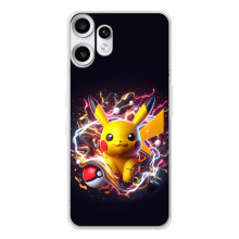 Чехол с Пикачу на Nothing CMF Phone 2 Pro – Пикачу с мячом