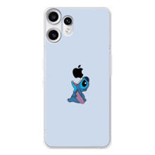 Чохол з принтом Стіч на Nothing CMF Phone 2 Pro (Stitch apple)