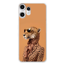 Чохол з принтом стильні тварини для Натанґ ЦМФ Фон 2 Про (Стильний леопард)