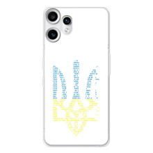 Чохол з українським гербом на Nothing CMF Phone 2 Pro – Герб з гімном України