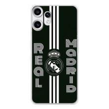 ФК Реал Мадрид чехлы для Nothing CMF Phone 2 Pro (AlphaPrint) (черно белый Реал)