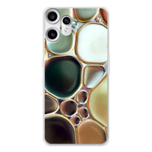 Мраморный чехол на Nothing CMF Phone 2 Pro (VPrint) (Радужный Мрамор)