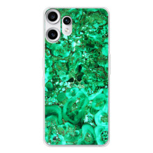 Мраморный чехол на Nothing CMF Phone 2 Pro (VPrint) (Салатный Мрамор)