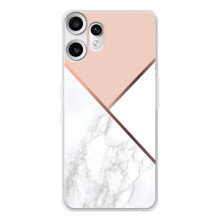 Мраморный чехол на Nothing CMF Phone 2 Pro (VPrint) (Тройной мрамор)