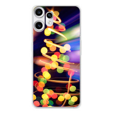 Новорічні Чохли для Натанґ ЦМФ Фон 2 Про (VPrint) (Ялинка в огоньках)