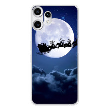 Новорічні Чохли для Натанґ ЦМФ Фон 2 Про (VPrint) (Санта - місяць)