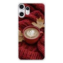 Чохол з унікальним дизайном 'Осінь з кавою' для Nothing CMF Phone 2 Pro – Кава на ковдрі