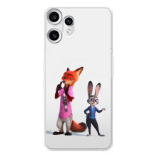 Силіконовий чохол з принтом Зоотрополіс для Nothing CMF Phone 2 Pro – Джуді і Нік