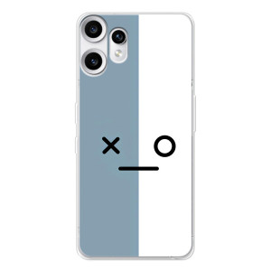Силиконовые Чехлы (смешные стикеры) для Nothing CMF Phone 2 Pro – Серо-белый