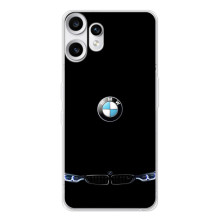 Силіконовий бампер з картинкою машини на Nothing CMF Phone 2 Pro (Чорний BMW)
