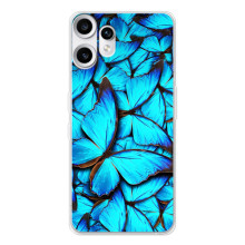 Силіконовий бампер з картинкою звірів для Nothing CMF Phone 2 Pro (Крила метеликів)