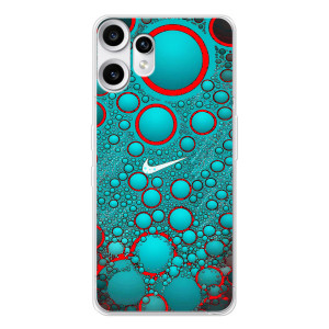 Силиконовый Чехол на Nothing CMF Phone 2 Pro с картинкой Nike (Найк зеленый)