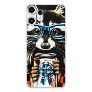 Силиконовый Чехол с Енотами на Nothing CMF Phone 2 Pro – Енот в очках