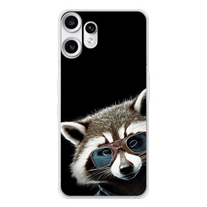 Силиконовый Чехол с Енотами на Nothing CMF Phone 2 Pro – Стильный Енот