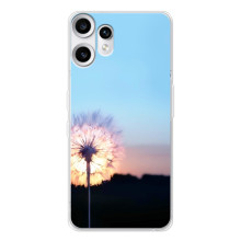Силіконовий Чохол з кульбабками на Nothing CMF Phone 2 Pro – Захід з кульбабкою