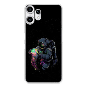 Силиконовый Чехол с принтом "Космонавты" на Nothing CMF Phone 2 Pro – В руках земля