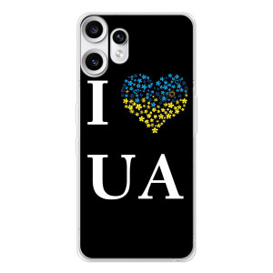 Силиконовый Чехол на Nothing CMF Phone 2 Pro (Я-Украина) – I Love UA