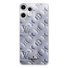 Текстурний Чохол Louis Vuitton для Нотінґ СМФ Телефон 2 Про (Білий ЛВ)