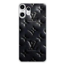 Текстурний Чохол Louis Vuitton для Нотінґ СМФ Телефон 2 Про (Чорний ЛВ)