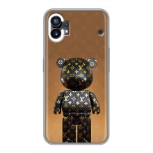 Чохли для Nothing Phone 1 - Bearbrick Louis Vuitton (PREMIUMPrint)