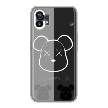 Чехлы для Nothing Phone 1 - Bearbrick Louis Vuitton (PREMIUMPrint) (БеарБрик глаза)