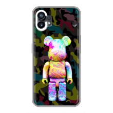 Чехлы для Nothing Phone 1 - Bearbrick Louis Vuitton (PREMIUMPrint) (Яркий Bearbrick)