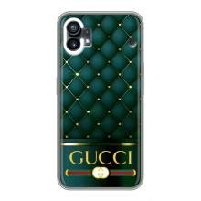 Чохли  GUCCI для Нотинг Телефон 1 (AlphaPrint) – Текстура Гуччі