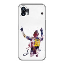 Чехлы Месси для Nothing Phone 1 (AlphaPrint) (Messi Barca)