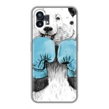 Чехлы с Пандами на Nothing Phone 1 – Панда боксер
