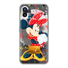 Чехол Disney Mouse Nothing Phone 1 (PREMIUMPrint) (Minni с бантиком)