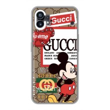 Чехол Disney Mouse Nothing Phone 1 (PREMIUMPrint) (Стильный Микки)