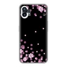 Чехол для Насинг Фон 1 - с принтом (Дизайнерские) (AlphaPrint) (Цветочки маленькие)