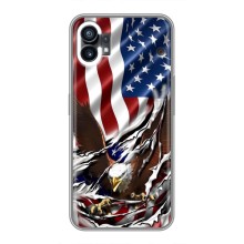 Чохол Прапор USA для Nothing Phone 1