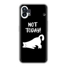 Бампер с изображением Котиков для Насинг Фон 1 (Not Today)