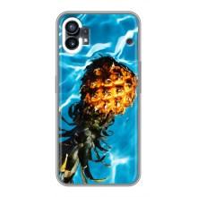 Чехол с изображением  вкусной еды для Nothing Phone 1 – Ананас