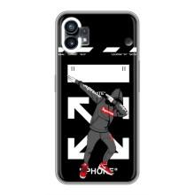 Чехол для Nothing Phone 1 с картинкой Supreme (AlphaPrint)