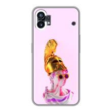 Чехол с Прикольным принтом на Nothing Phone 1 (АРТ Статуя)