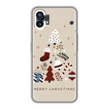 Чехол Санта Клаус для Nothing Phone 1 – Merry Christmas