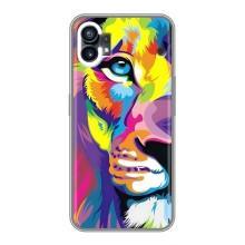 Чехол со Львом для Nothing Phone 1 (VPrint)